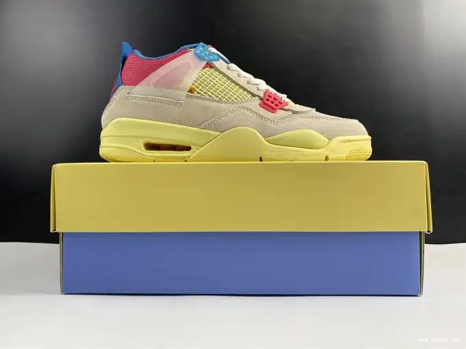 Cheap 4 Retro Ice Air Jordan Union DC9533-800 Guava 0426